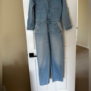 MOTHER The Half Spring Take Off Ankle jumpsuit